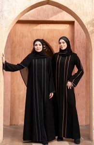 عبايات خليجي بناتي سوداء